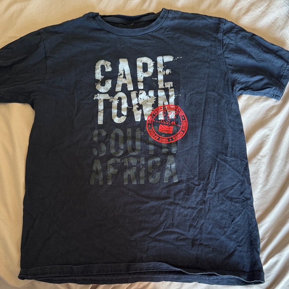 Navy Blue Graphic T-Shirt